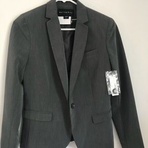Metaphor Suiting Jacket Gray Heather